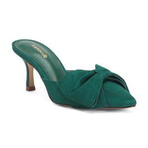 LARROUDE Handmade In Brazil Mini Elle Bow Pumps